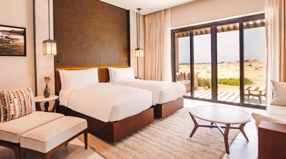 Twin Room with Terrace and Sea View at Alila Hinu Bay Resort