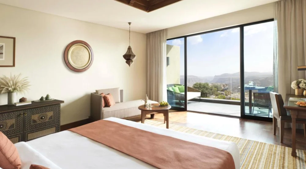 Premier Canyon View Room at Anantara Al Jabal Al Akhdar Resort