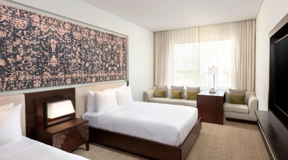 Deluxe Guest Room, Two Double at JW Marriott Muscat