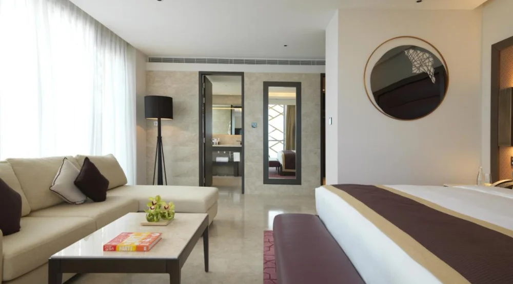 Grand Deluxe Resort View King at Kempinski Hotel Muscat