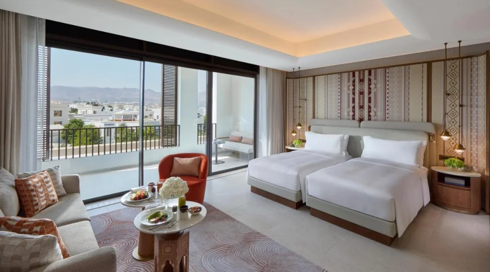 Deluxe Mountain View Room at Mandarin Oriental Muscat