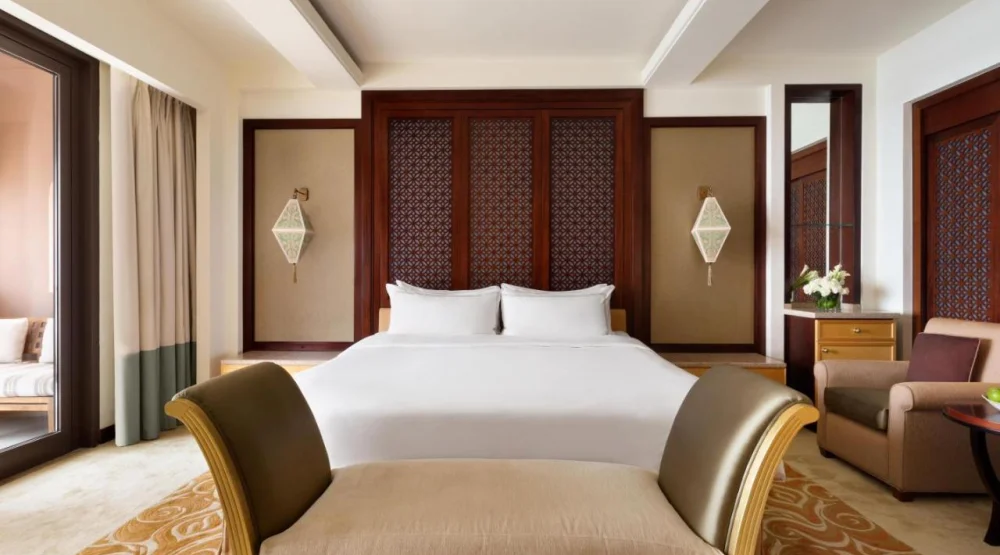 One Bedroom King Suite with Sea View at Shangri La Al Husn Muscat