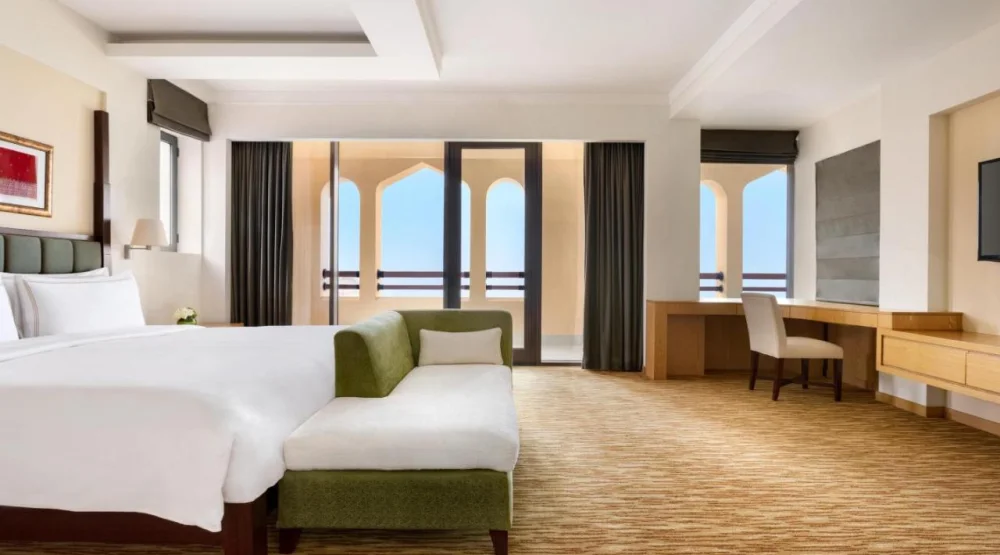 One Bedroom Deluxe King Suite with Sea View at Shangri-La Barr Al Jissah Resort & Spa