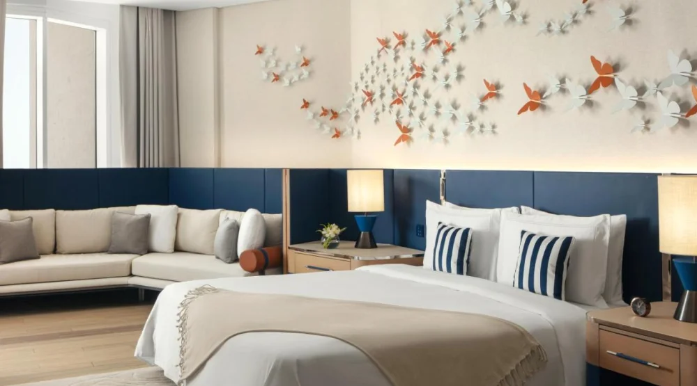 Caroline Astor King Suite with Balcony at The St. Regis Al Mouj Muscat Resort