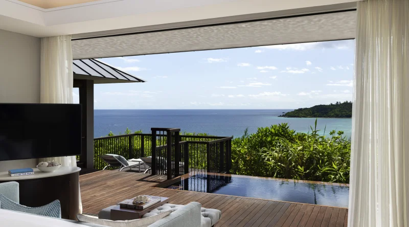 Ocean View Pool Villa at Raffles Seychelles